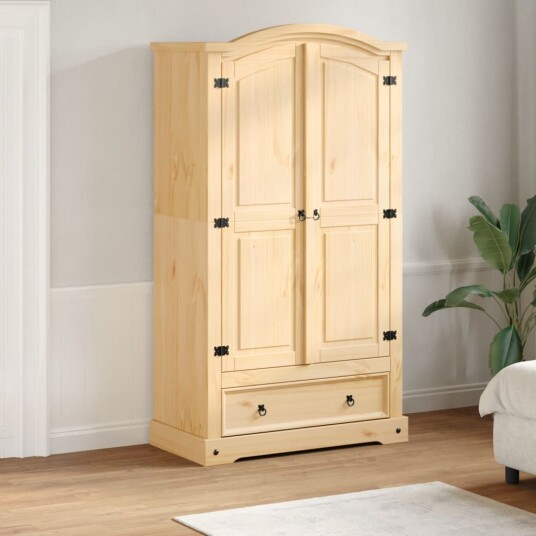 Garderobe Corona 102x52x186 cm heltre furu 8721102807046