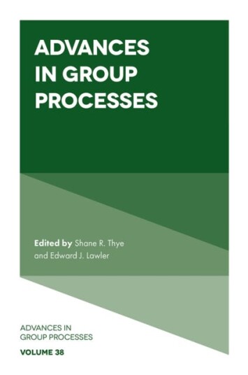Advances In Group Processes