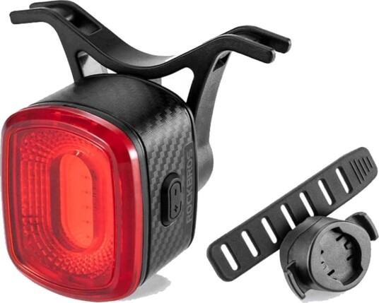 Rockbros Q2s Led Baklys Til Sykkel Med Smart Bremsesystem + Usb-C Til Usb-A-Kabel, Svart Rockbros Q2s Led Baklys Til Sykkel Med Smart Bremsesystem + Usb-C Til Usb-A-Kabel, Svart
