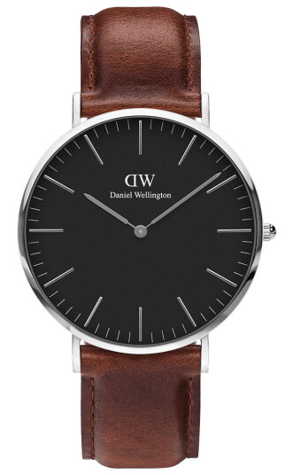 Daniel Wellington DW Klokke Classic St Mawes 40mm Sølv Daniel Wellington DW Klokke Classic St Mawes 40mm Sølv