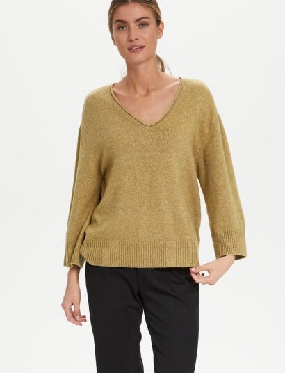 Saint Tropez Kokosz Pullover   Beige   S