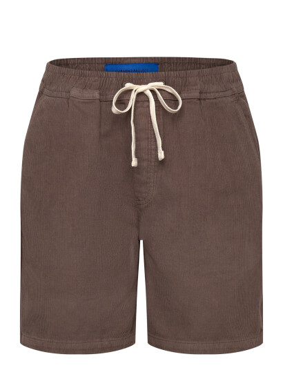 Garment Project Corduroy Shorts   Elephant   Brown   S