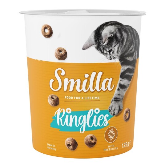 Smilla Probiotiske Snacks Ringlies 3 X 125 G