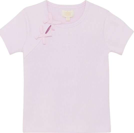 Creamie T Shirt Ss Rib Pink 98