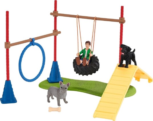 Schleich Farm World 30x30 cm Hundetrening 42536 Schleich Onesize Leketøy