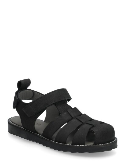 ANGULUS Sandals Flat Closed Toe Op Black 30 ANGULUS Sandals Flat Closed Toe Op Black 30