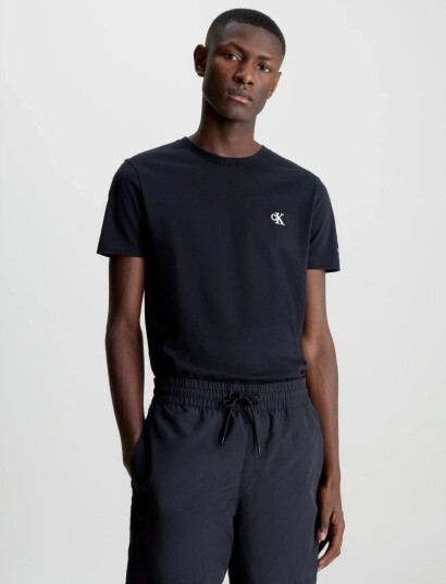 Calvin Klein Jeans Ck Essential Slim Tee - Black - XS