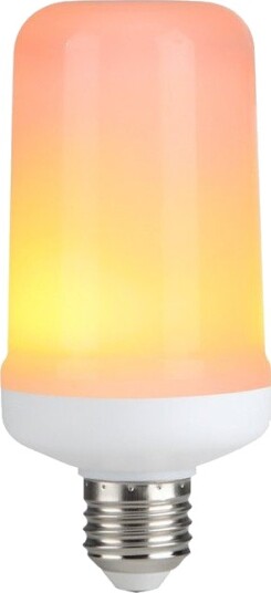 Spl E27 5W LED pære med flammeeffekt 14cm 1500K flicker flame effect Kulør : Ekstra varm Spl E27 5W LED pære med flammeeffekt 14cm 1500K flicker flame effect Kulør : Ekstra varm