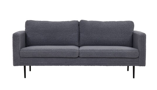 Venture Design Boom 3 seter sofa Mørkegrå 203 x 86 cm Natur