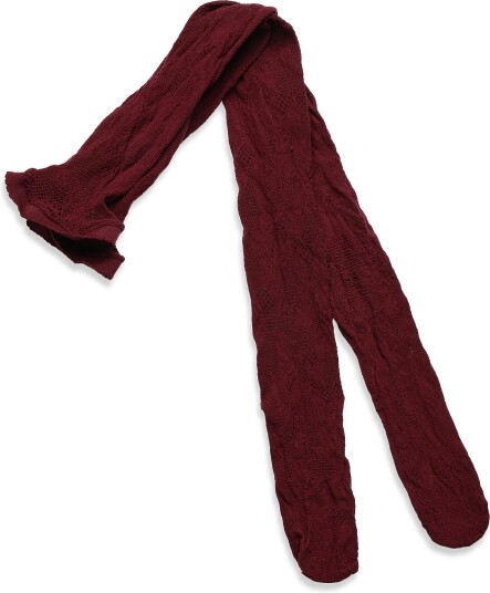 Vero Moda Vmmonroe Lace Tights Burgundy ONE SIZE Vero Moda Vmmonroe Lace Tights Burgundy ONE SIZE