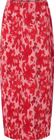 pieces Maxi skjørt pcFlora HW Ankle Skirt Jrs Msa BC Rød pieces Maxi skjørt pcFlora HW Ankle Skirt Jrs Msa BC Rød