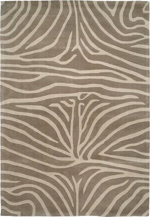 Zebra teppe beige