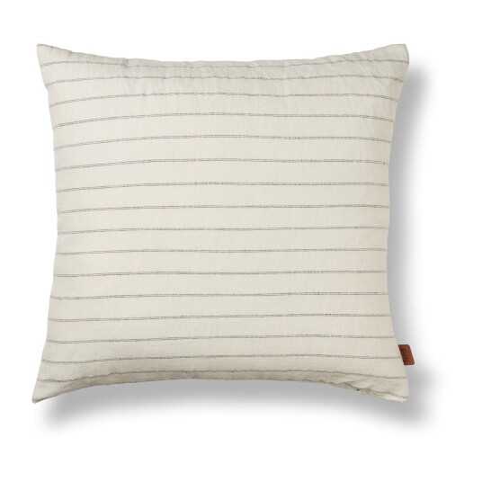 ferm LIVING Grand pute 50x50 cm Off-white-chocolate