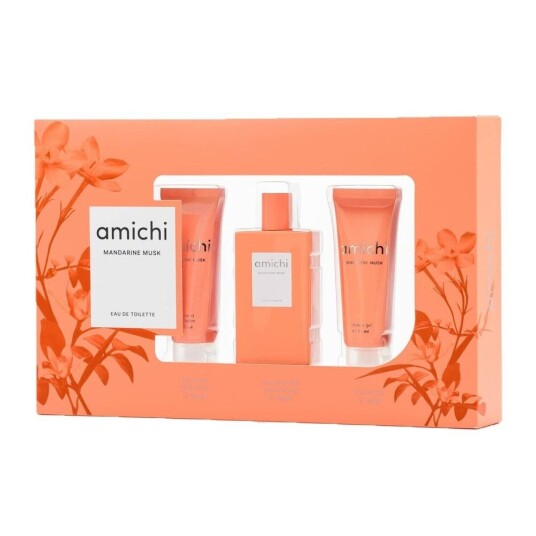 Amichi Sett Dame Parfyme Amichi Mandarine Musk 3 Deler