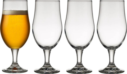 Lyngby Glas Juvel Ølglass 49 cl 4-pakning Klar