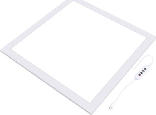 Skyggeløs Base Puluz Led-Lampe 1200 Lumen, 33,3 Cm X 33,3 Cm Effektiv Overflate