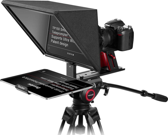 Desview TP150 Bærbar Teleprompter for Smartphone og Nettbrett med HD-skjerm