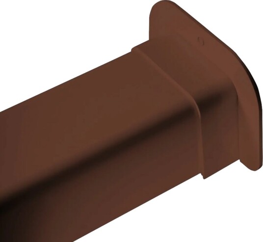 VEGGROSET 80X60MM, BRUN