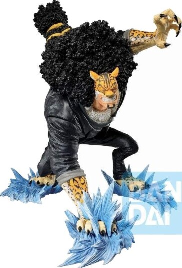 Northix One Piece Rob Lucci Ichibansho-figur 9 cm samleobjekt
