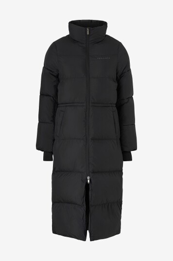 Röhnisch Kåpe Pebble Drawstring Coat Svart