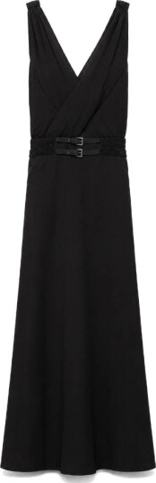 Prada, Dame, Kjoler, Svart, S,