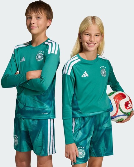 Tyskland 26 Goalkeeper Long Sleeve Hjemmetrøye