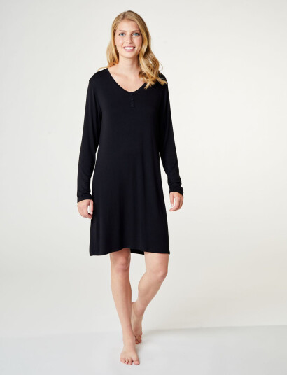 CCDK Copenhagen Jacqueline Longsleeved Dress Black S