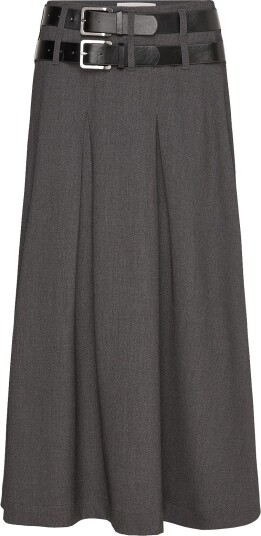 Copenhagen Muse Cmtailor Skirt   MED. GREY MELANGE   XS