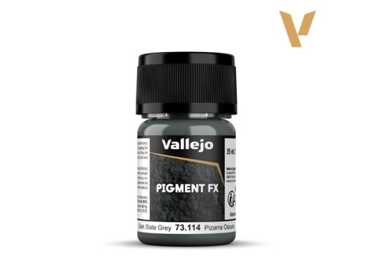 Vallejo 73.114 Grå 35 Ml 1 Stykker Dark Slate Grey