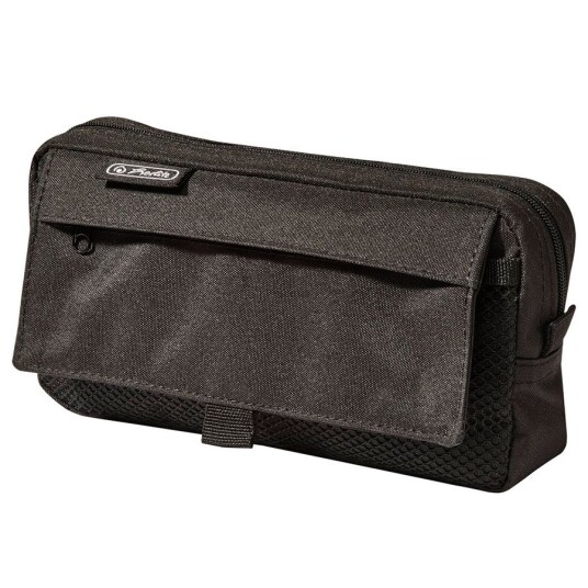 Herlitz Penal Med Borrelås 21x11x5,5 Cm Svart Herlitz Penal Med Borrelås 21x11x5,5 Cm Svart