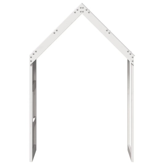 Tak for barneseng hvit 55x84x132 cm heltre furu Tak for barneseng hvit 55x84x132 cm heltre furu