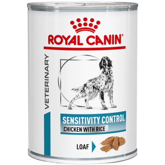 Derma Sensitivity Control Chicken Can Våtfôr For Hunder 12 X 420 G Hund Hundefôr Royal Canin Veterinary Diets Dog