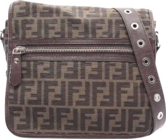 Fendi Vintage Dame Pre owned Brun ONE SIZE,