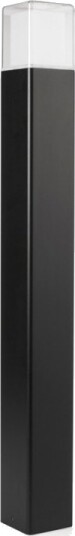 Smartwares Pullerten Large 80cm LED Aluminium Svart Smartwares Pullerten Large 80cm LED Aluminium Svart