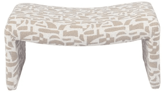 Trend Collection Georgia Puff Mønstret Sand Trend Collection Georgia Puff Mønstret Sand