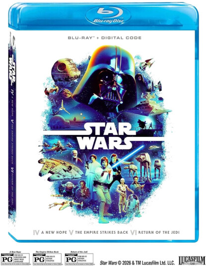 Star Wars: Original Trilogy Bluray