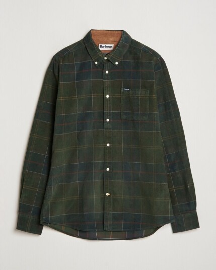 Barbour Lifestyle Blair Corduroy Check Shirt Classic Tartan