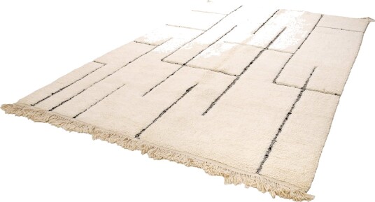 Kelim teppe Marokkansk Beni Ourain 200 x 315 cm Størrelse: 200 x 315 cm Kelim teppe Marokkansk Beni Ourain 200 x 315 cm Størrelse: 200 x 315 cm