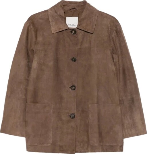 Max Mara Dame Jakker Brun 2XS,