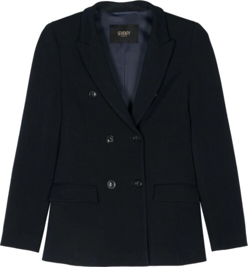 Seventy Dame Jakker Blå XL,