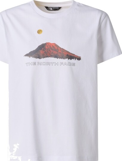 Det Nord ansiktet T skjorte Fjellnatt TNF White The North Face 18 20 år T skjorte Hvit