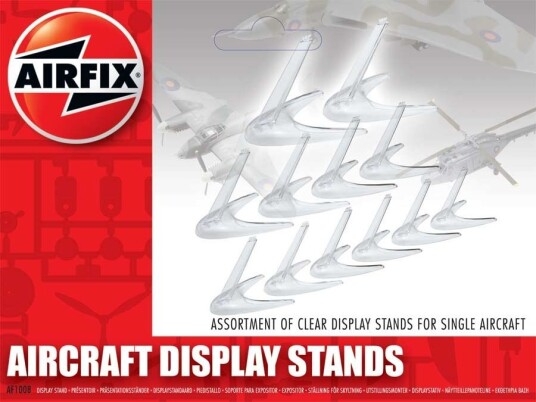 Airfix 1/72 Displaystativer for Modellbygging - Sett med 8+ Stativer
