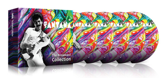 Santana The Broadcast Collection 19731975 5CD Santana The Broadcast Collection 19731975 5CD
