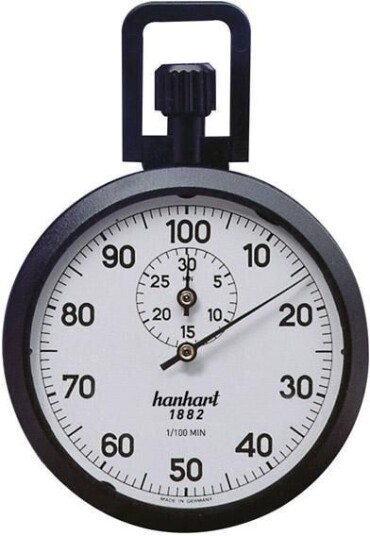 Hanhart Stoppur Industri 1/100 Min, 30min Hanhart Stoppur Industri 1/100 Min, 30min