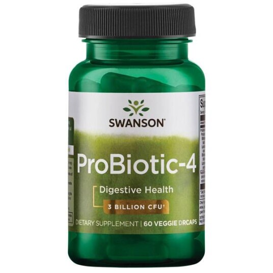 Swanson Probiotic 4 - 60 Kapsler Swanson Probiotic 4 - 60 Kapsler
