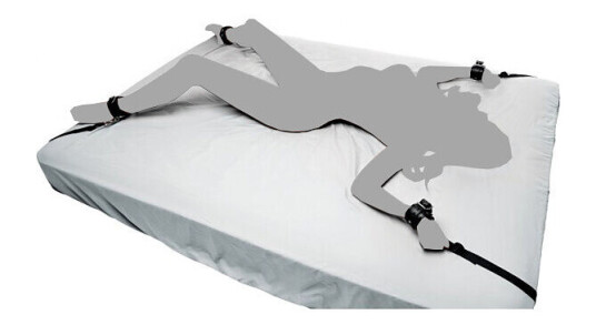 XR Brands - Strict Strict: Bed Restraint Kit