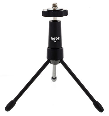 Røde Tripod Mikrofonstativ 3 Ben - Svart Bordmodell for Video og Foto Røde Tripod Mikrofonstativ 3 Ben - Svart Bordmodell for Video og Foto
