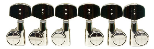 Graph Tech Prn-2311-N0 Ratio Electric Guitar Machine Heads 3+3 - Nickel