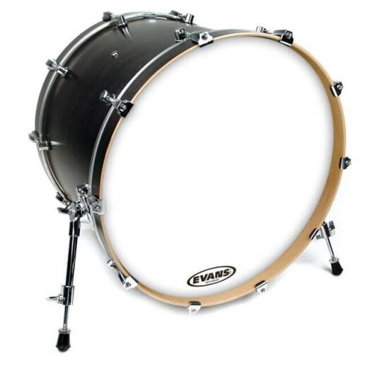 Evans Bd26rgcw-Np 26 Eq3 Res. Coated Basstrommeskinn Evans Bd26rgcw-Np 26 Eq3 Res. Coated Basstrommeskinn