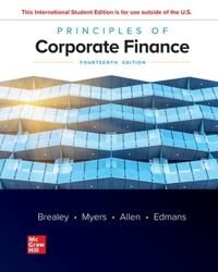 Principles Of Corporate Finance Av Richard Brealey, Stewart Myers, Franklin Allen, Alex Edmans